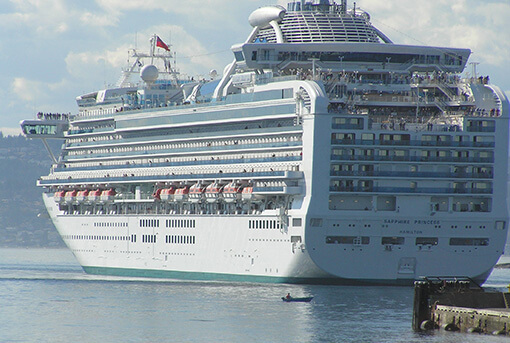 Millennium cruise ship undergoes refit at Victoria Shipyards